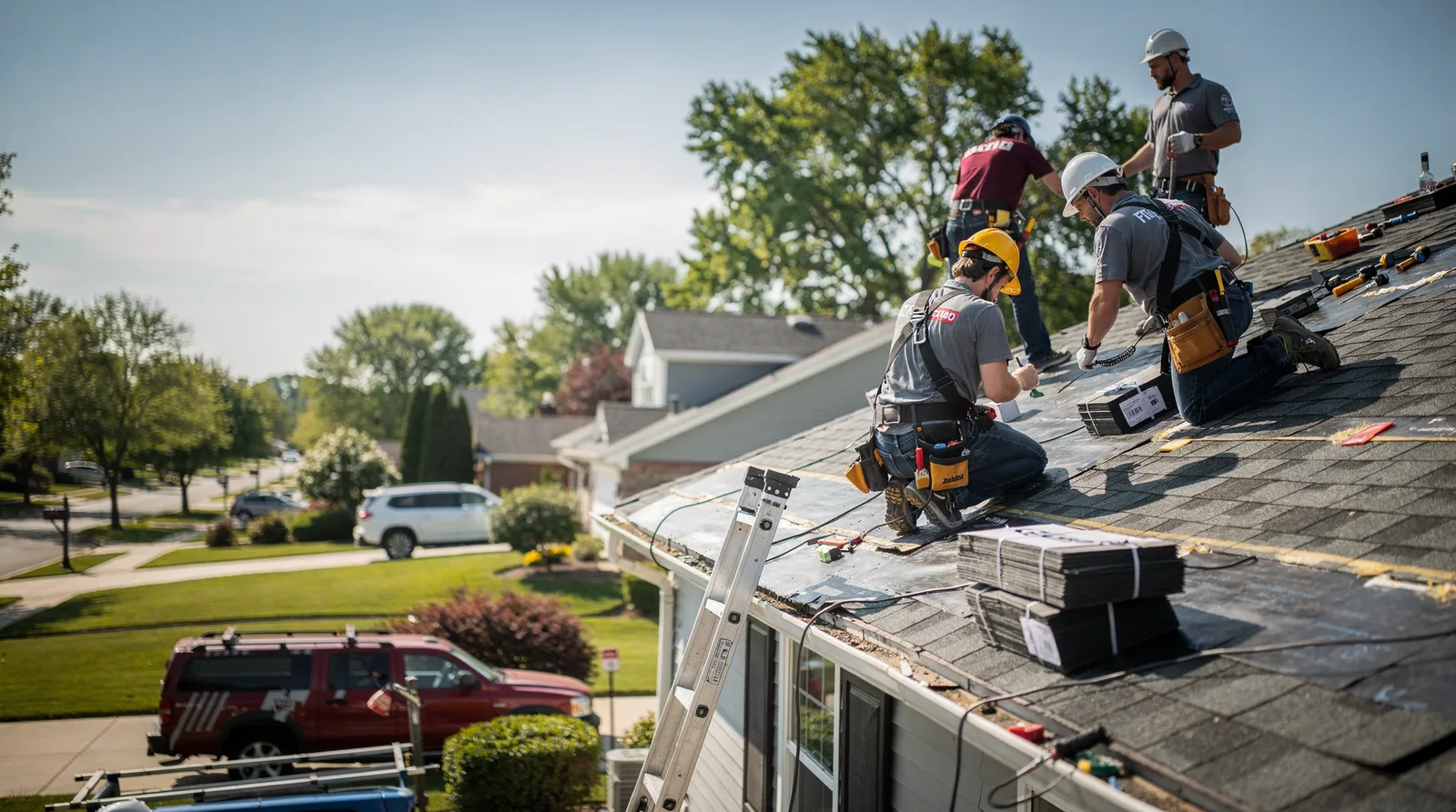 Roof Repair in River Grove, IL around you